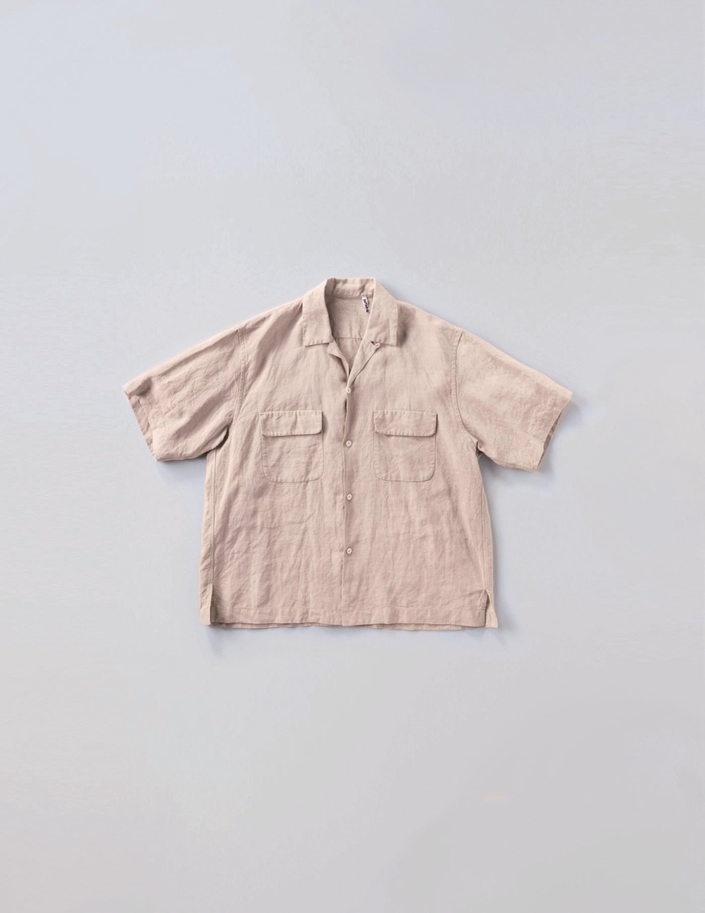 KS23SSH01 LINEN SILK OPEN SHIRT