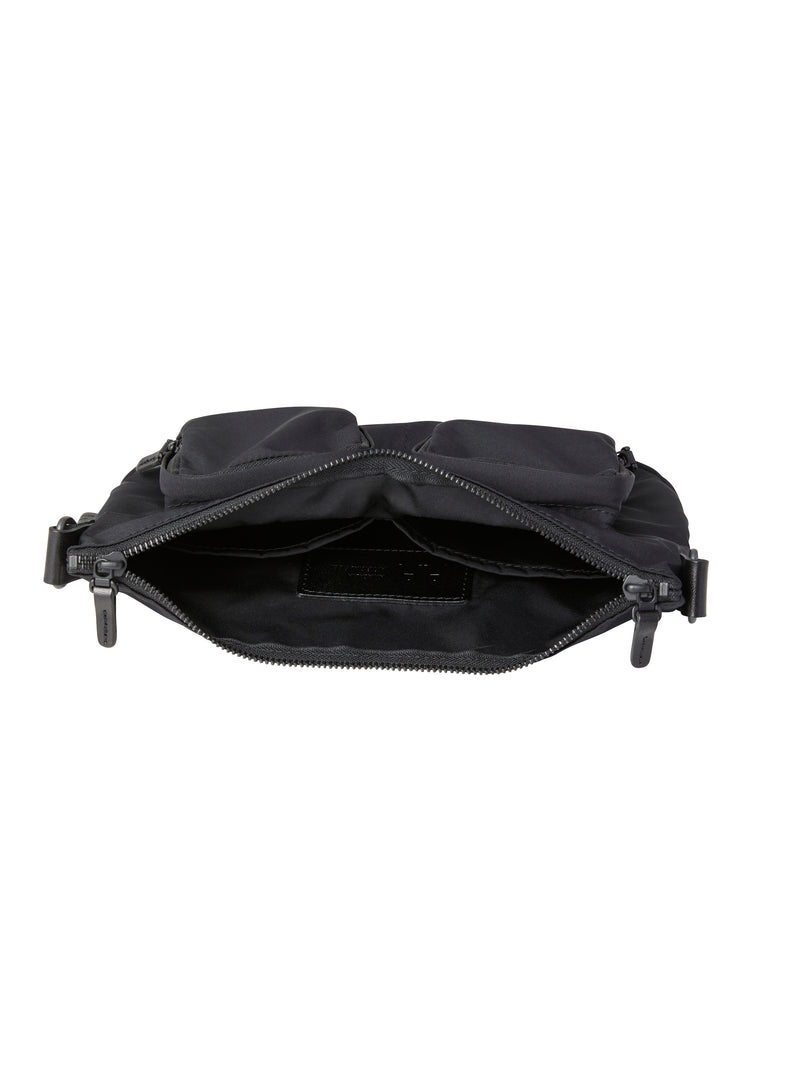 F009 GABARDINE BODYBAG BLACK (S)