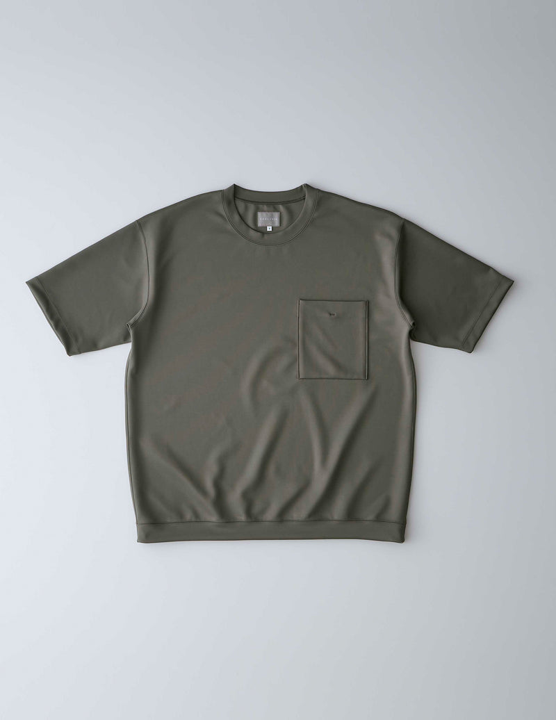 242-110421 DOUBLE-KNIT POCKET TEE