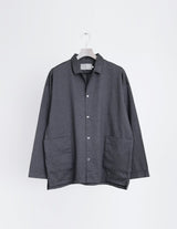 243-230721 HIGH-GAUGE TWILL SHIRT JACKET