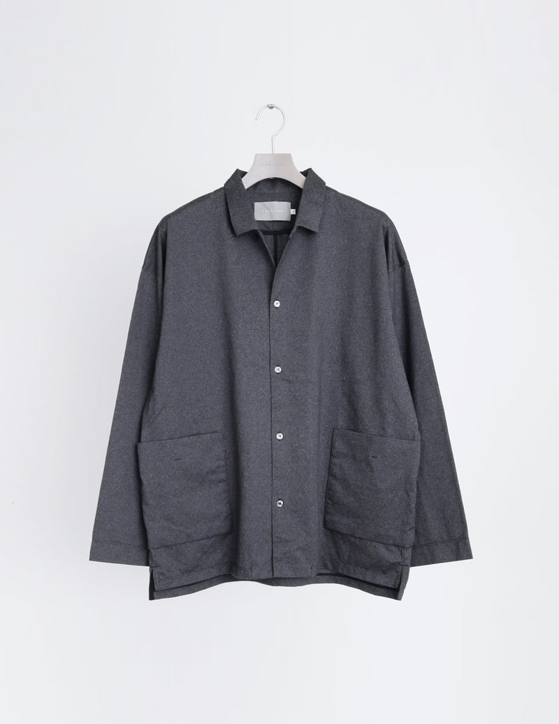 243-230721 HIGH-GAUGE TWILL SHIRT JACKET