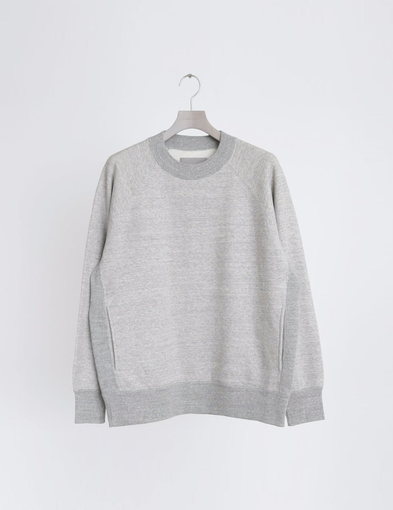 24A-3312 RAFFY HIGH-CREW NECK P/O (PLAIN)