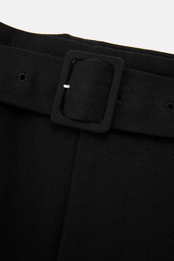 DWXB017 BELT PANTS (2) TWILL