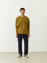 ILL242-02 SOLID POCKET L/S TEE