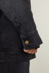 FD018 HAIR LEATHER'S PATCH: DENIM JACKET