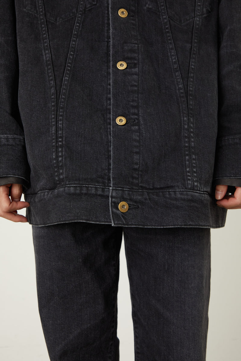 FD018 HAIR LEATHER'S PATCH: DENIM JACKET