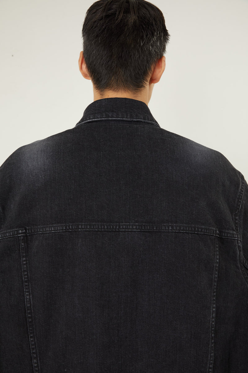 FD018 HAIR LEATHER'S PATCH: DENIM JACKET