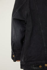 FD018 HAIR LEATHER'S PATCH: DENIM JACKET