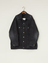 FD018 HAIR LEATHER'S PATCH: DENIM JACKET