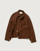 INNAT06-J03A SASHIKO TYPE-1 TRUCKER JACKET