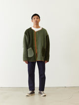 ILL242-38W WOOL LINER CARDIGAN