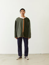 ILL242-38W WOOL LINER CARDIGAN