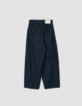 24WDM-#422-OW 14.5OZ DENIM IN TUCK COMFORT TAPERED PANTS