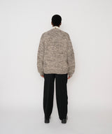 24WKN-#514 3G KNIT DAMAGE CARDIGAN