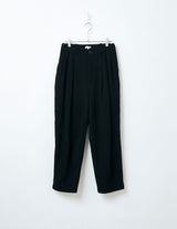 KON-PT02243 3 PLEAT WOOL PANTS