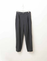 KON-PT02243 3 PLEAT WOOL PANTS