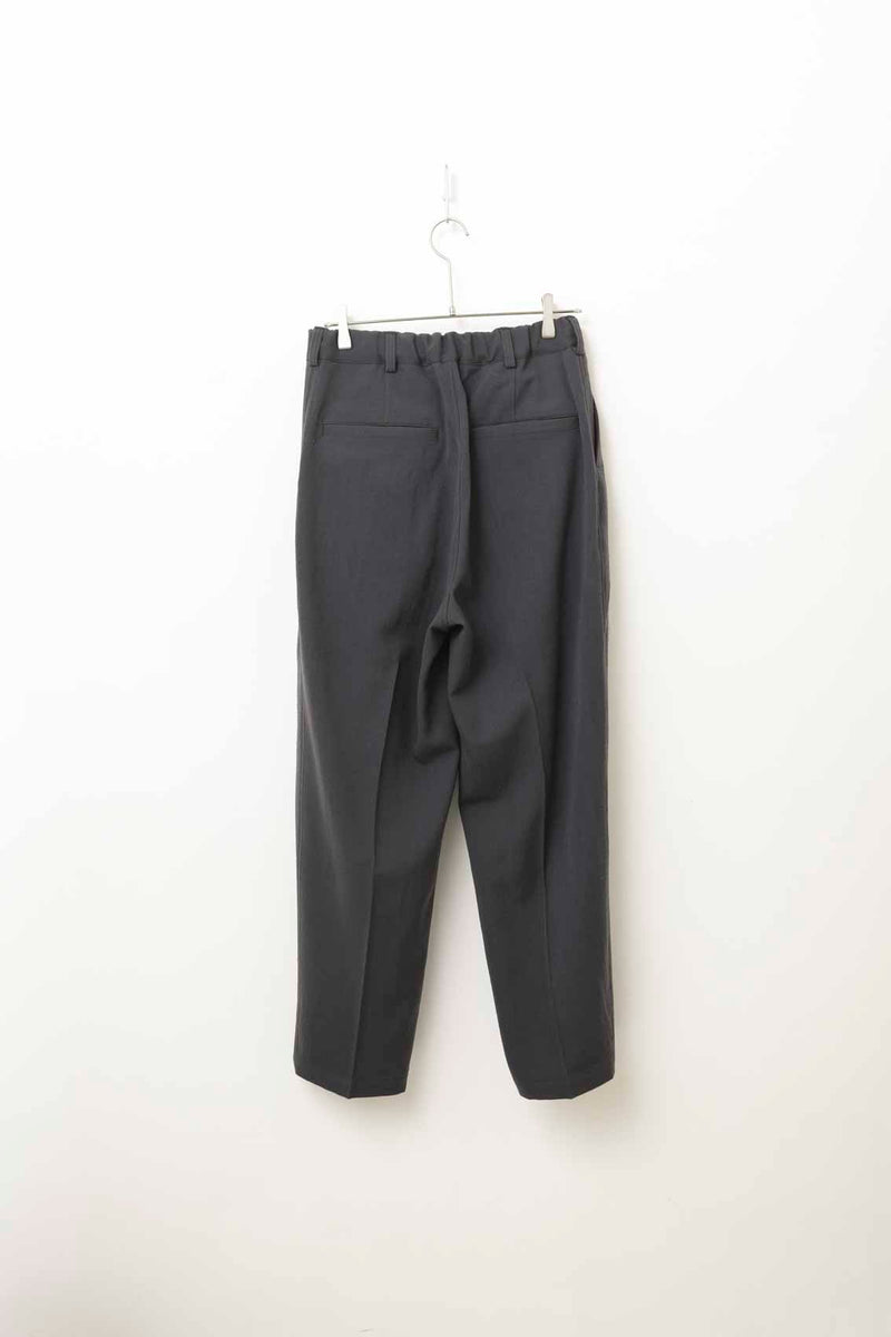 KON-PT02243 3 PLEAT WOOL PANTS