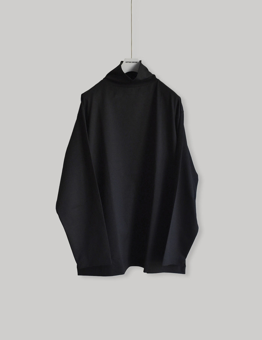 KS24FCS08 SUVIN SUEDE TENJIKU HIGH NECK L/S TEE