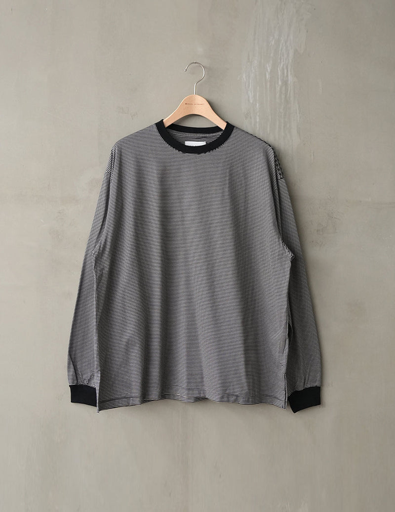 MA-C-226 MINI BORDER WIDE LS TEE