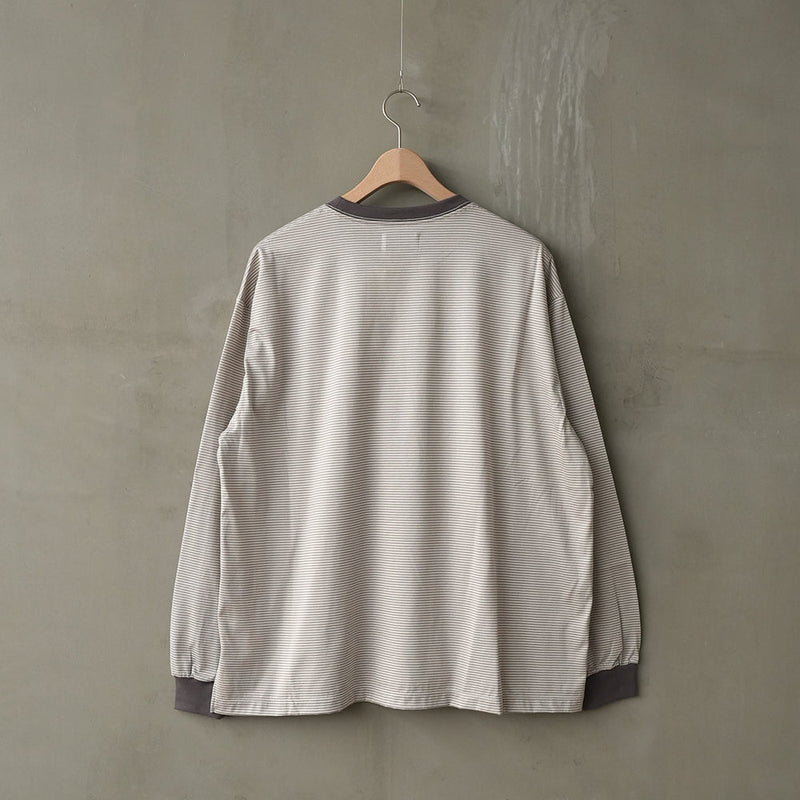 MA-C-226 MINI BORDER WIDE LS TEE