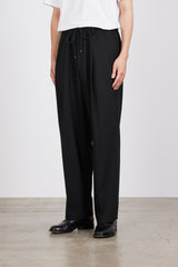 A24A-15PT01C DRY VOILE TWILL DOUBLE PLEATED EASY TROUSERS