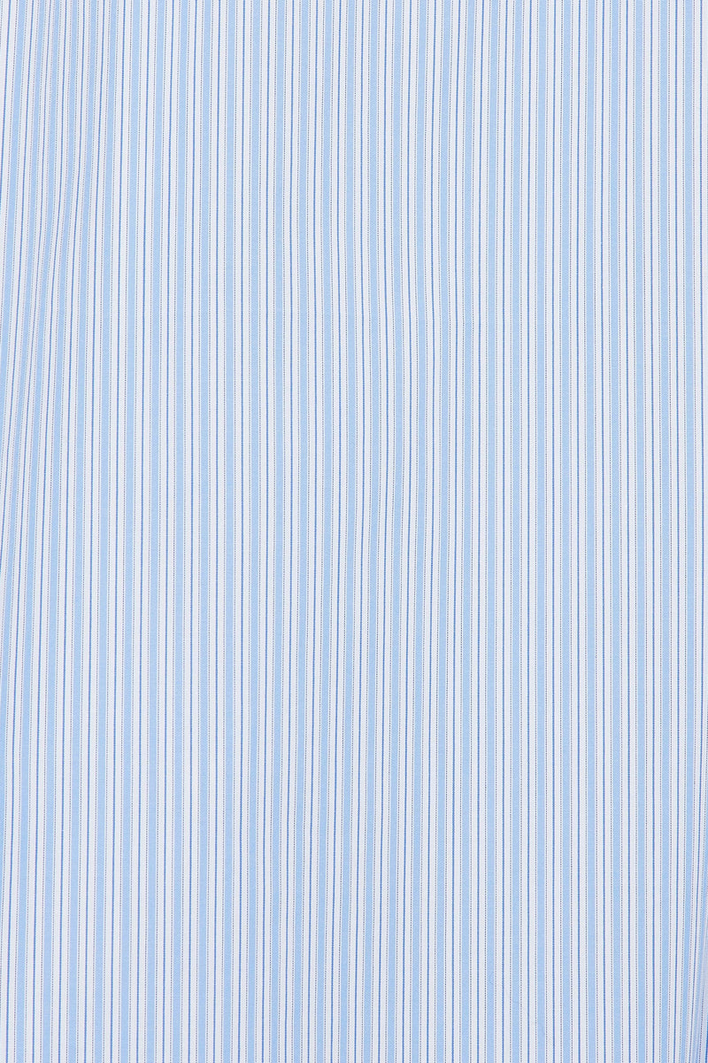 A24B-01SH01C SOKTAS ORGANIC COTTON POPLIN STRIPE COMFORT FIT SHIRT