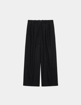 A24C03PT02C ORGANIC COTTON GABARDINE TRIPLE PLEATED EASY TROUSERS