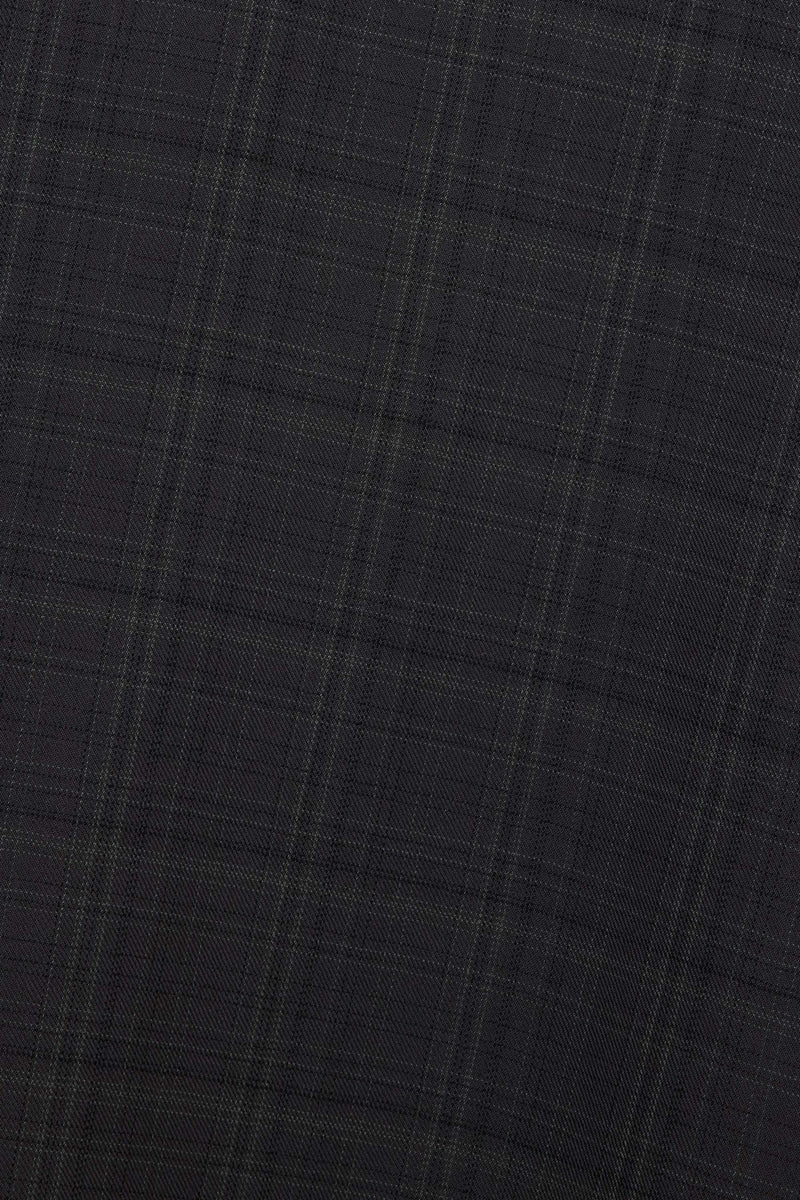 A24C11BL01C ORGANIC WOOL CHECK VIYELLA SPORTS JACKET