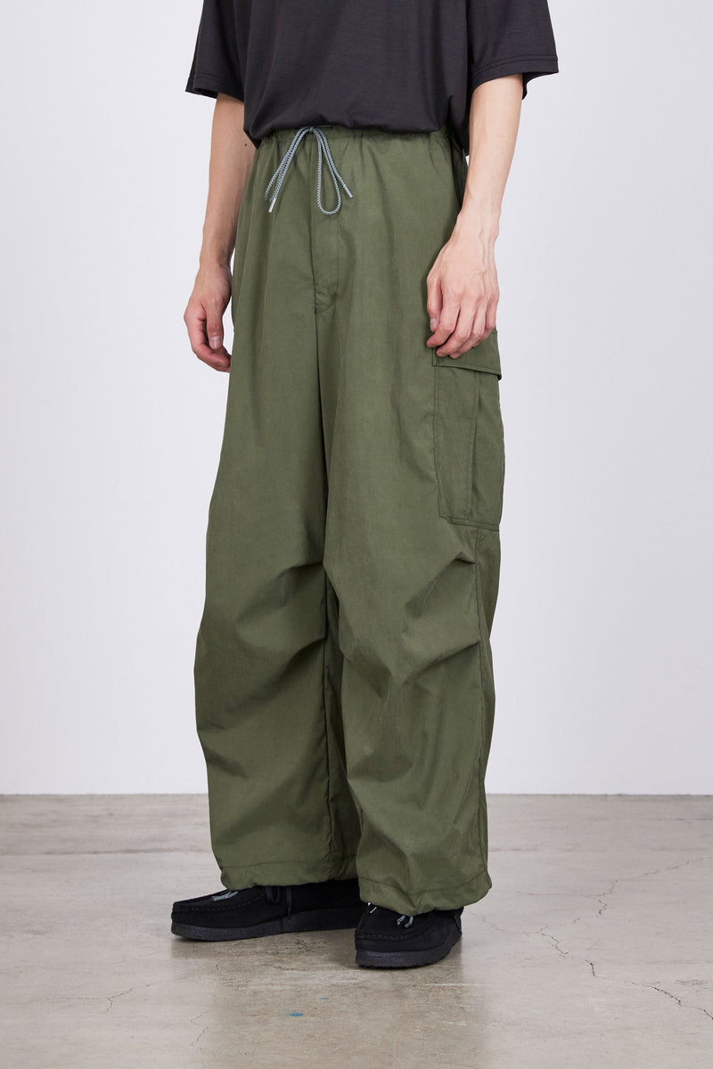 M24A-07PT01C RECYCLE NYLON RIP STOP OVER PANTS