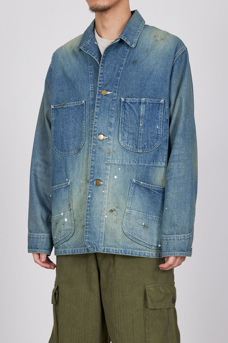 M24C03BL01C ORGANIC COTTON 10OZ DENIM COVERALL