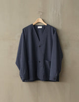 MA-J-369 T/W NO COLLAR JACKET