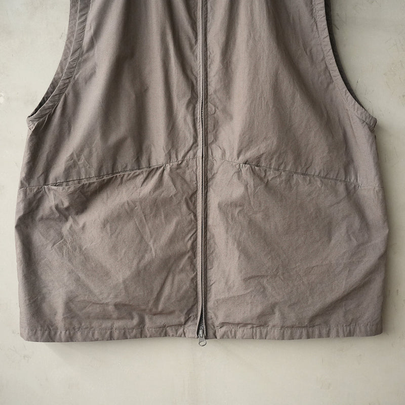 MA-J-372 O/D TYPEWRITER ZIP UP VEST