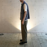 MA-J-372 O/D TYPEWRITER ZIP UP VEST