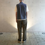 MA-J-372 O/D TYPEWRITER ZIP UP VEST