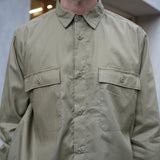 MA-S-715 G/C BROAD MILITARY LOOSE FIT R/C SHIRT