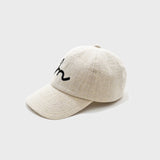 MBL-CAP-6 MY BEAUTIFUL LANDLET x NINE TAILOR BASEBALL LOGO CAP