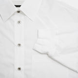 WM01-SH242011 POPLIN RAGLAN OVERSIZE RIB SHIRT