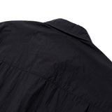 PMF024-01JK02 FLYER SHIRT JACKET (BLACK RIPSTOP)