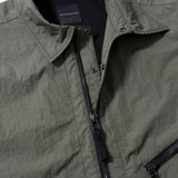 PMF024-01JK02 FLYER SHIRT JACKET (STONE RIPSTOP)