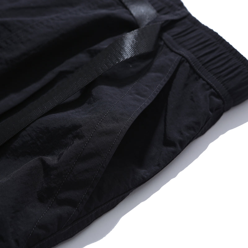 PMF024-01PT05 OVER FTG PANTS (BLACK RIPSTOP)