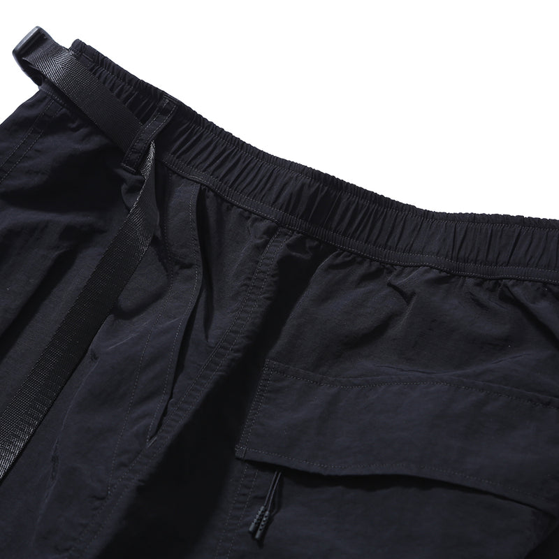 PMF024-01PT05 OVER FTG PANTS (BLACK RIPSTOP)