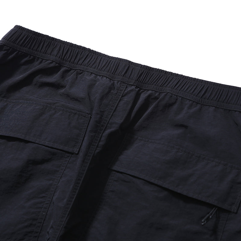 PMF024-01PT05 OVER FTG PANTS (BLACK RIPSTOP)