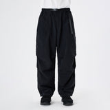 PMF024-01PT05 OVER FTG PANTS (BLACK RIPSTOP)