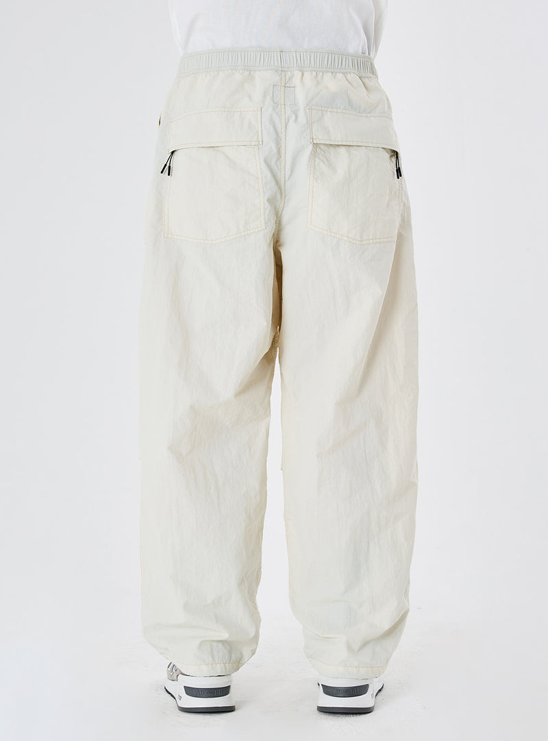 PMF024-01PT05 OVER FTG PANTS (ECRU RIPSTOP)