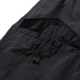 PMF024-01PT07 WIDE FLIGHT PANTS (BLACK RIPSTOP)