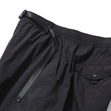 PMF024-01PT07 WIDE FLIGHT PANTS (BLACK RIPSTOP)