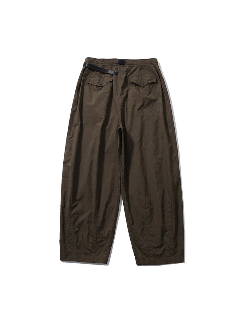 PMF024-01PT07 WIDE FLIGHT PANTS (UMBER RIPSTOP)