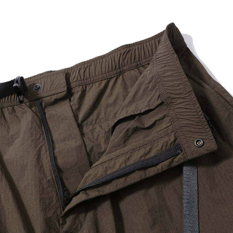 PMF024-01PT07 WIDE FLIGHT PANTS (UMBER RIPSTOP)