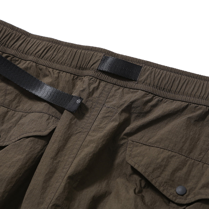 PMF024-01PT07 WIDE FLIGHT PANTS (UMBER RIPSTOP)