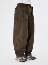 PMF024-01PT07 WIDE FLIGHT PANTS (UMBER RIPSTOP)